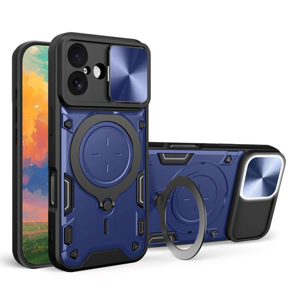 Funda para Apple iPhone 17, Techsuit, CamGuard Pro, Azul