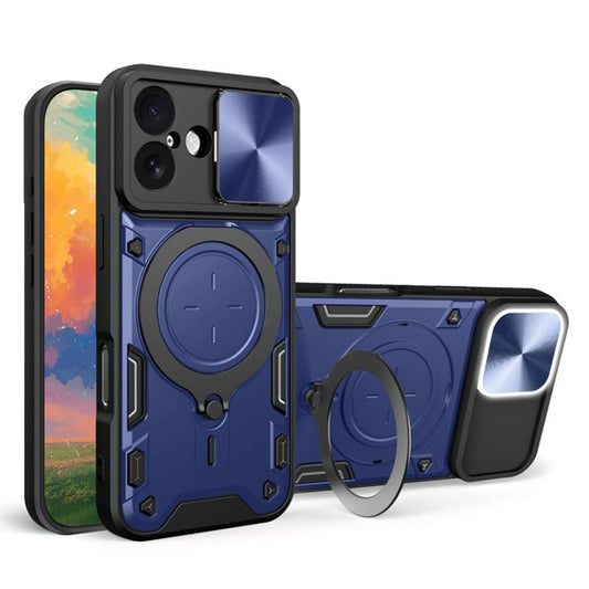 Funda para Apple iPhone 17, Techsuit, CamGuard Pro, Azul