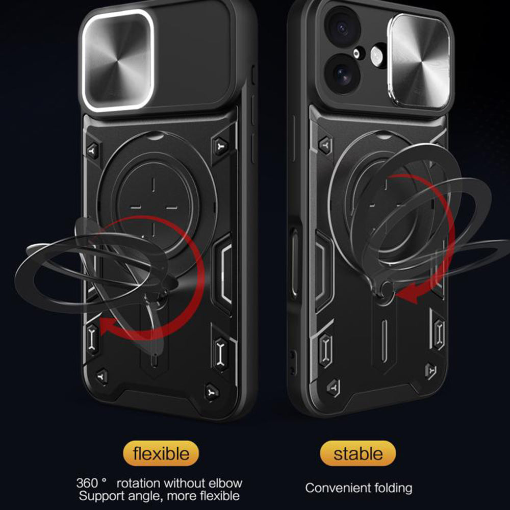 Funda para Apple iPhone 17, Techsuit, CamGuard Pro, Negra