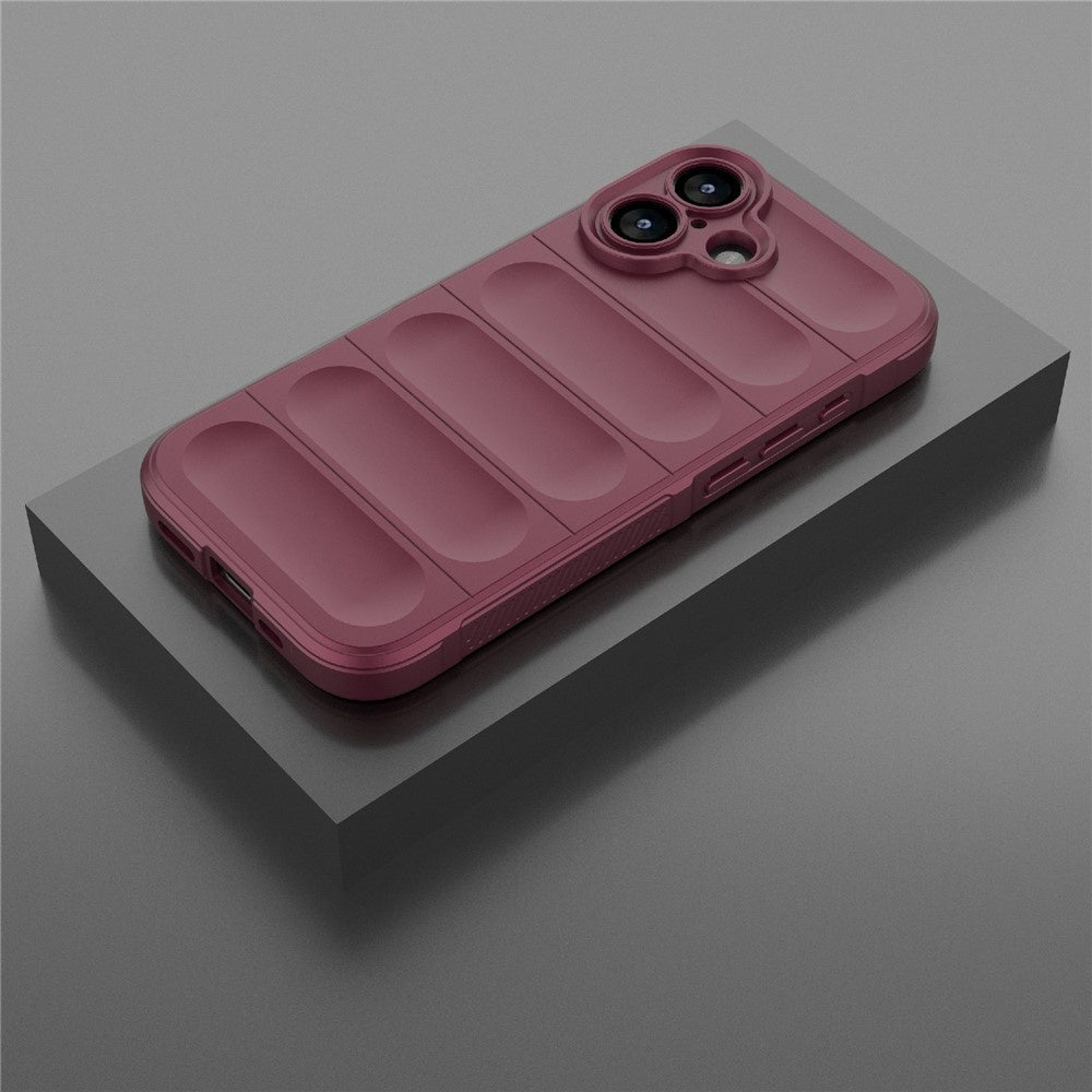Funda para Apple iPhone 17, Techsuit, Magic Shield, Granate
