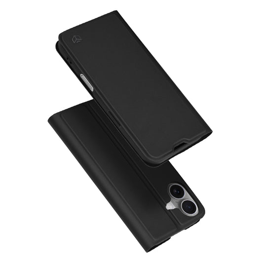 Funda para Apple iPhone 17, Techsuit, Magskin Book, Negra