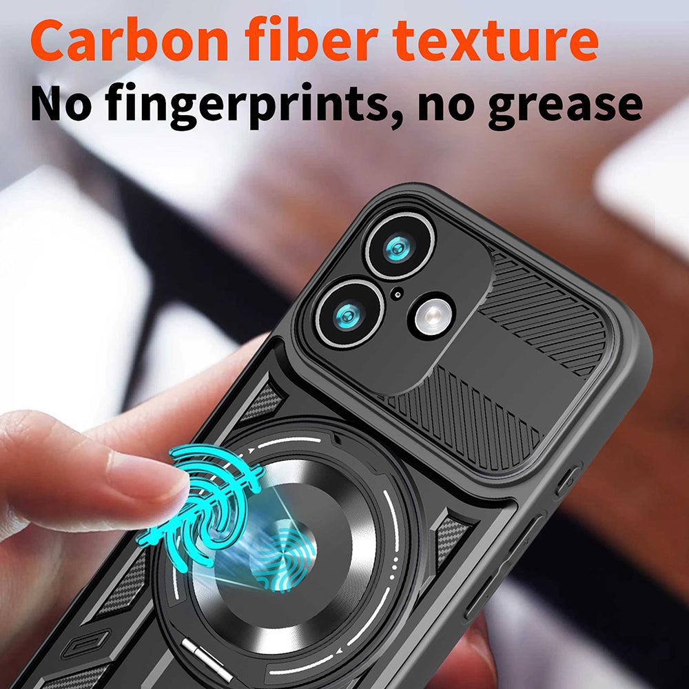 Funda para Apple iPhone 17, Techsuit, RuggedCam, Negra