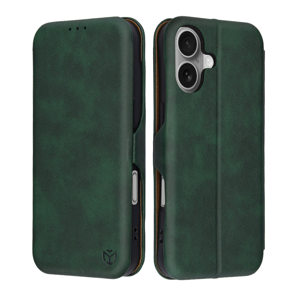 Funda para Apple iPhone 17, Techsuit, Safe Wallet Plus, Verde