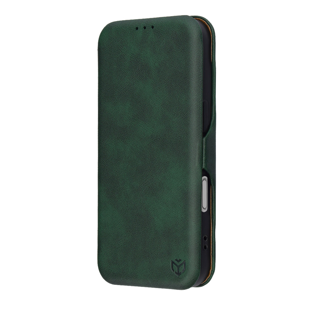 Funda para Apple iPhone 17, Techsuit, Safe Wallet Plus, Verde
