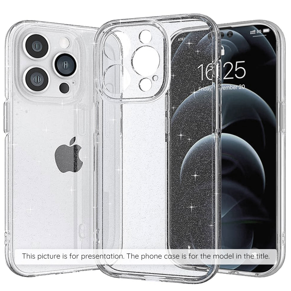 Funda para Apple iPhone 17, Techsuit, SparkleSkin, Transparente