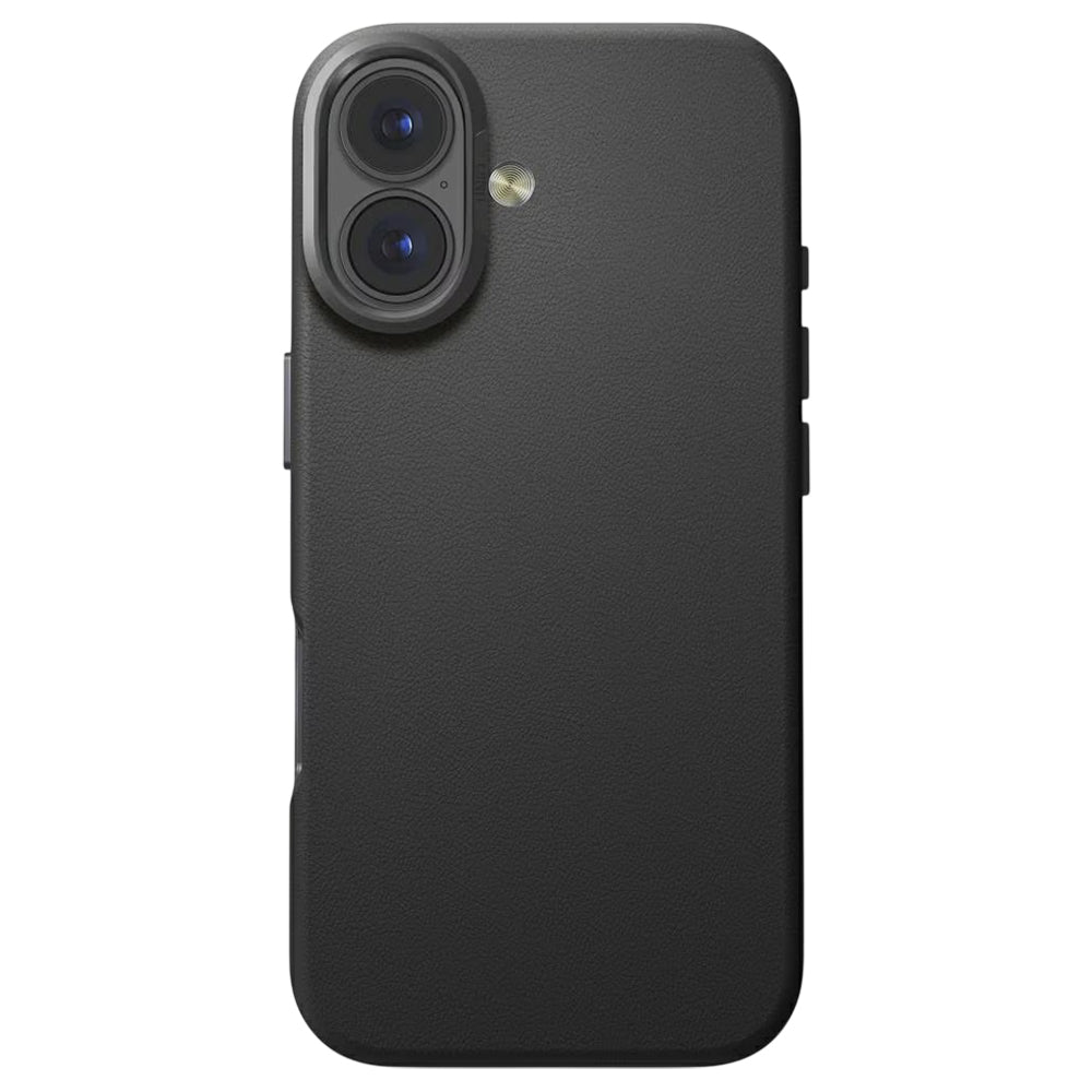 Funda para Apple iPhone 17, UNIQ, Lyden Leatherette, Negra
