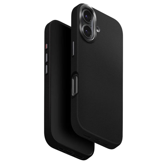Funda para Apple iPhone 17, UNIQ, Lyden Leatherette, Negra