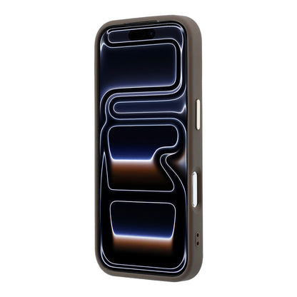 Funda para Apple iPhone 18 Pro / 17 Pro, Guess, Logo Grande 4G de Resina, Marrón