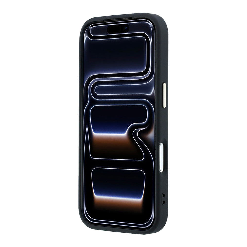 Funda para Apple iPhone 18 Pro / 17 Pro, Guess, Logo Grande 4G de Resina, Negra