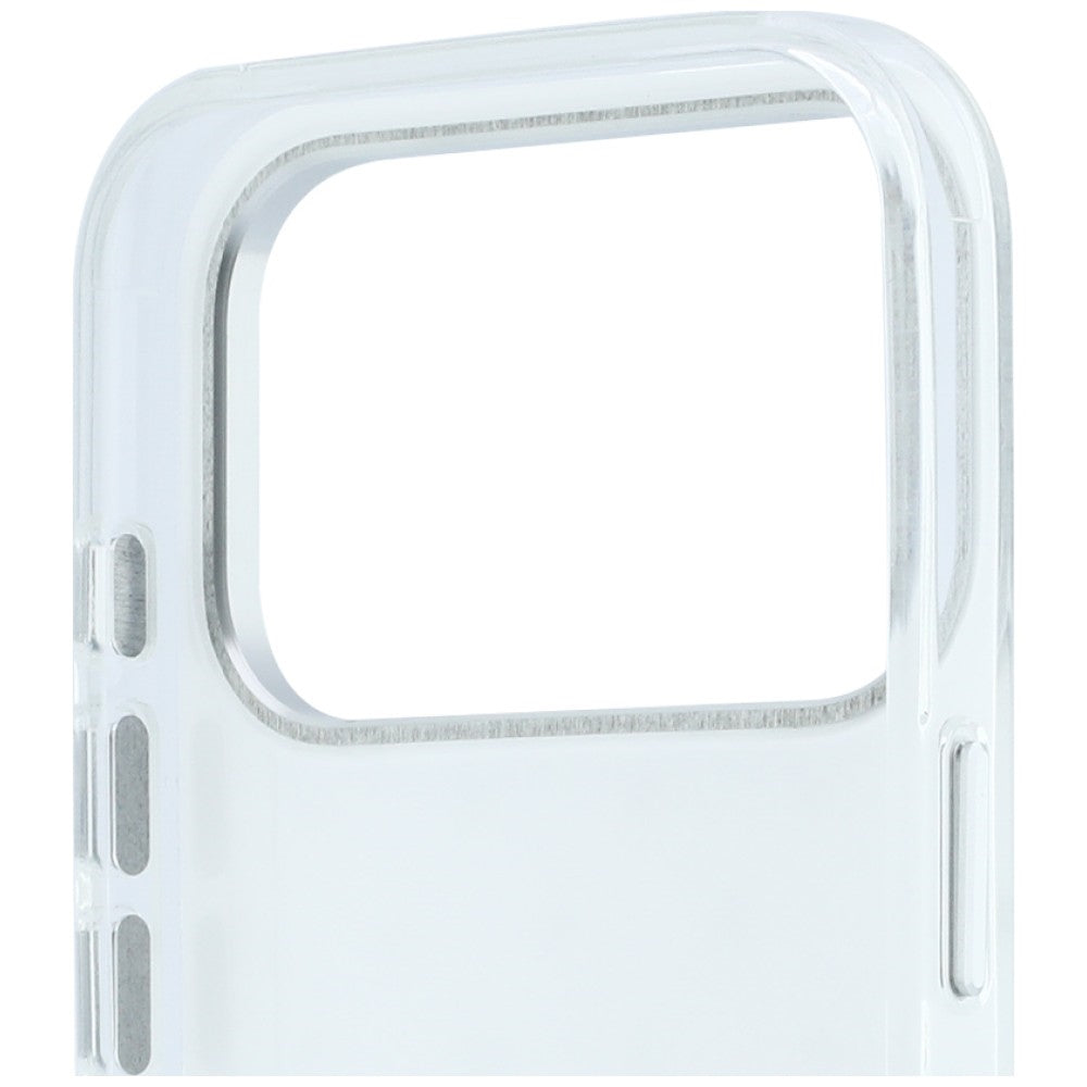 Funda para Apple iPhone 18 Pro / 17 Pro, Karl Lagerfeld, IML con piedras de strass y logo electrochapado, Blanca
