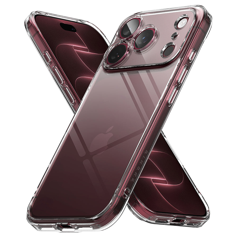 Funda para Apple iPhone 18 Pro / 17 Pro, Ringke, Fusion, Transparente