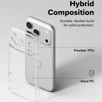 Funda para Apple iPhone 18 Pro / 17 Pro, Ringke, Fusion, Transparente