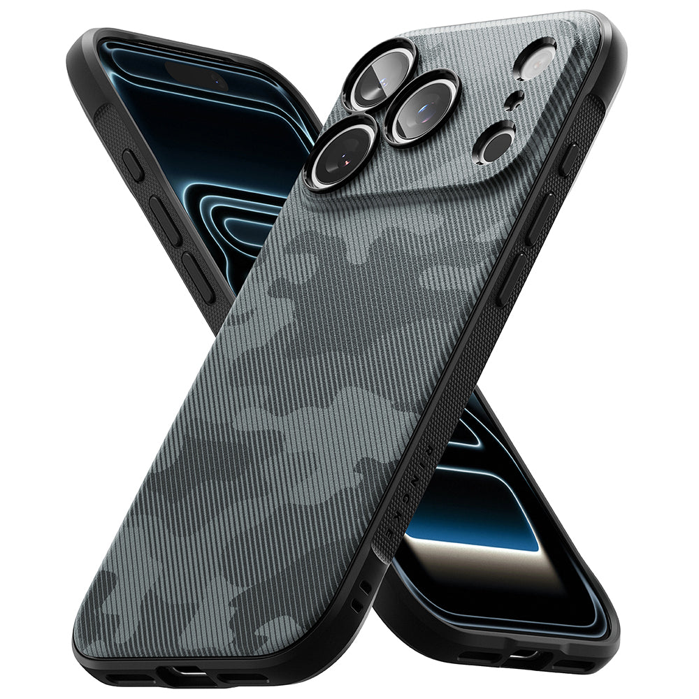 Funda para Apple iPhone 18 Pro / 17 Pro, Ringke, Onyx, Camuflaje