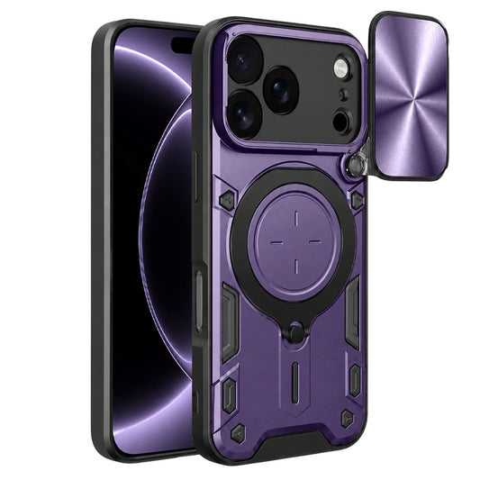 Funda para Apple iPhone 18 Pro / 17 Pro, Techsuit, CamGuard Pro, Morado