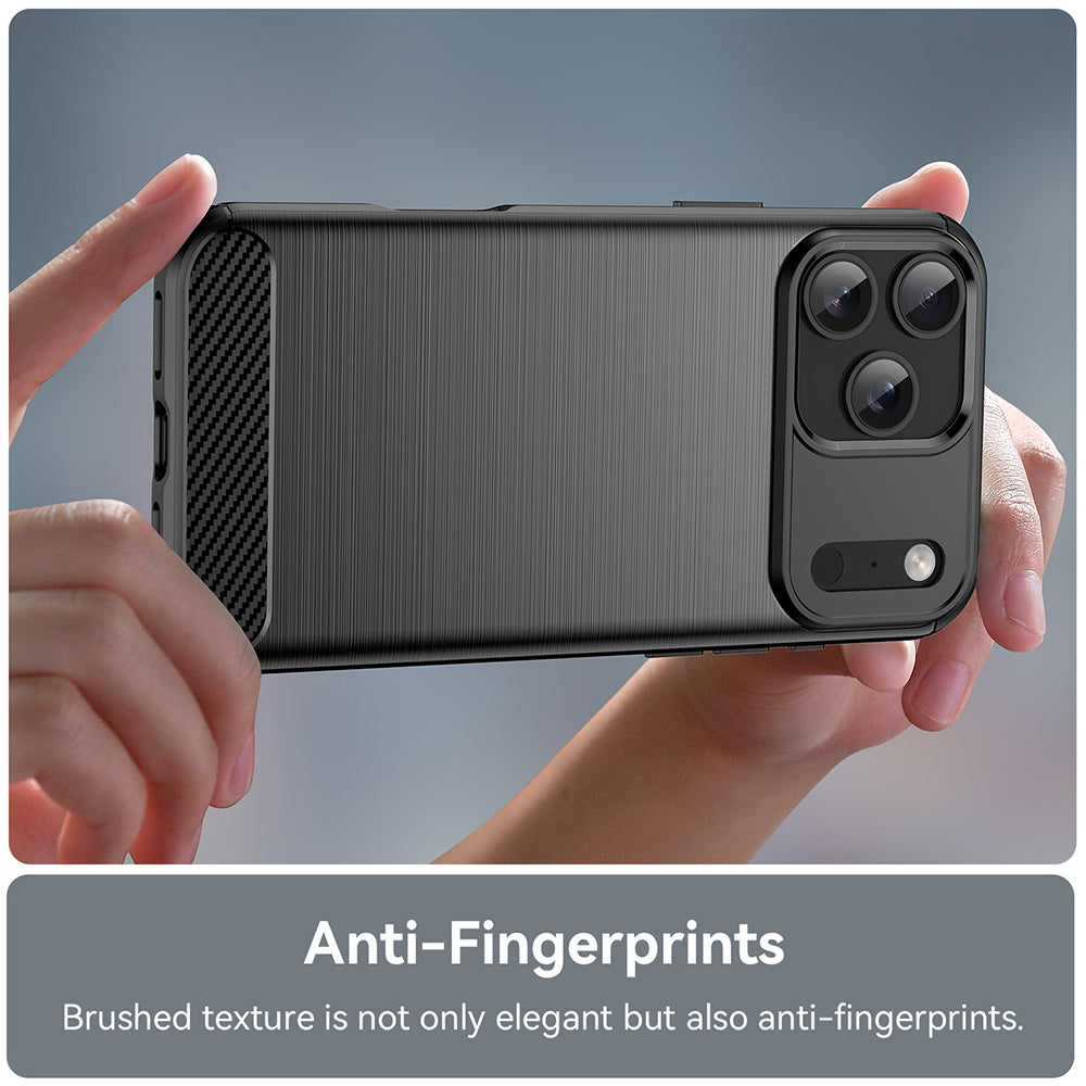 Funda para Apple iPhone 18 Pro / 17 Pro, Techsuit, Carbono, Negra