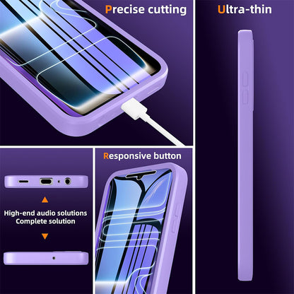 Funda para Apple iPhone 18 Pro / 17 Pro, Techsuit, ColorVerse 360, Morado