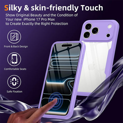 Funda para Apple iPhone 18 Pro / 17 Pro, Techsuit, ColorVerse 360, Morado