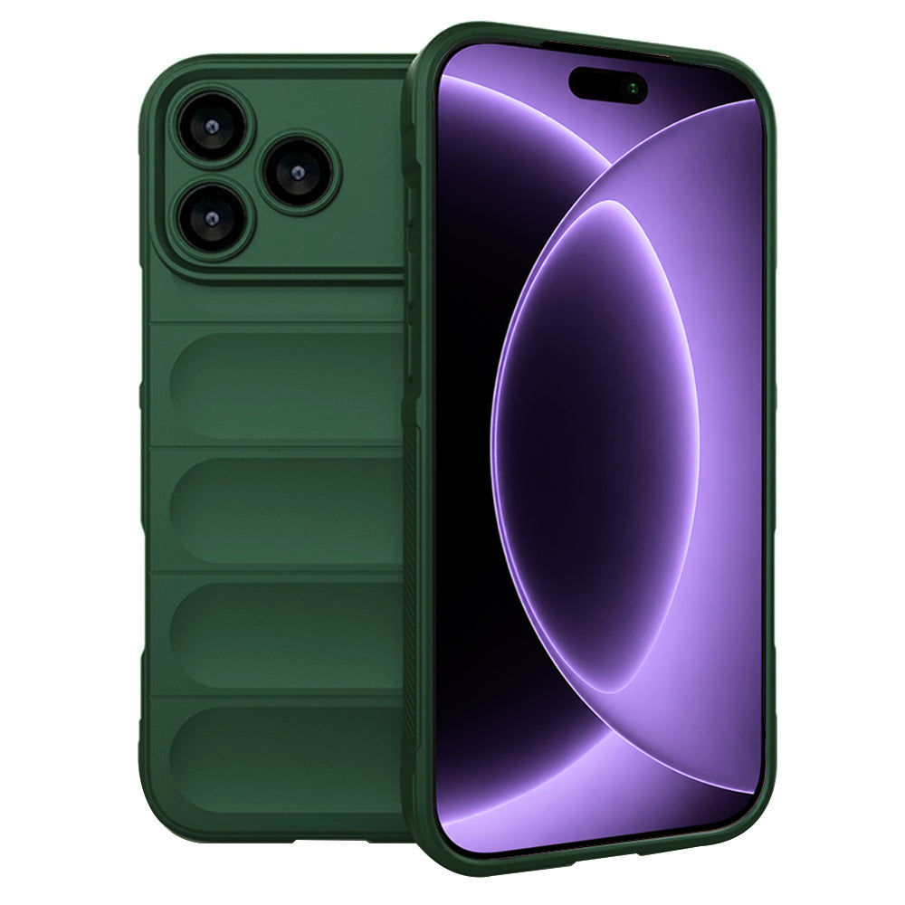 Funda para Apple iPhone 18 Pro / 17 Pro, Techsuit, Magic Shield, Verde