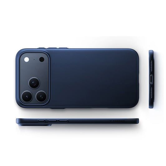 Funda MagSafe para Apple iPhone 18 Pro / 17 Pro, Torras, OriginFit, Azul Oscuro