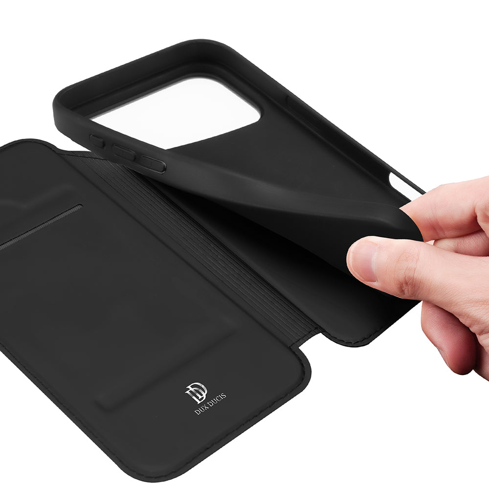 Funda para Apple iPhone 18 Pro Max / 17 Pro Max, DUX DUCIS, Skin Pro, Negra