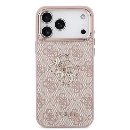 Funda para Apple iPhone 18 Pro Max / 17 Pro Max, Guess, 4G Big Classic Logo, Rosa