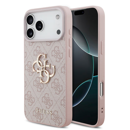 Funda para Apple iPhone 18 Pro Max / 17 Pro Max, Guess, 4G Big Logo, Rosa