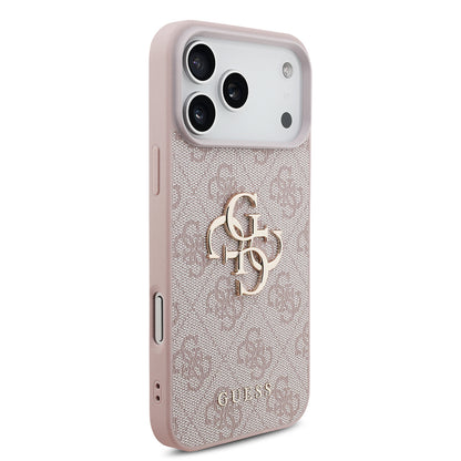 Funda para Apple iPhone 18 Pro Max / 17 Pro Max, Guess, 4G Big Logo, Rosa