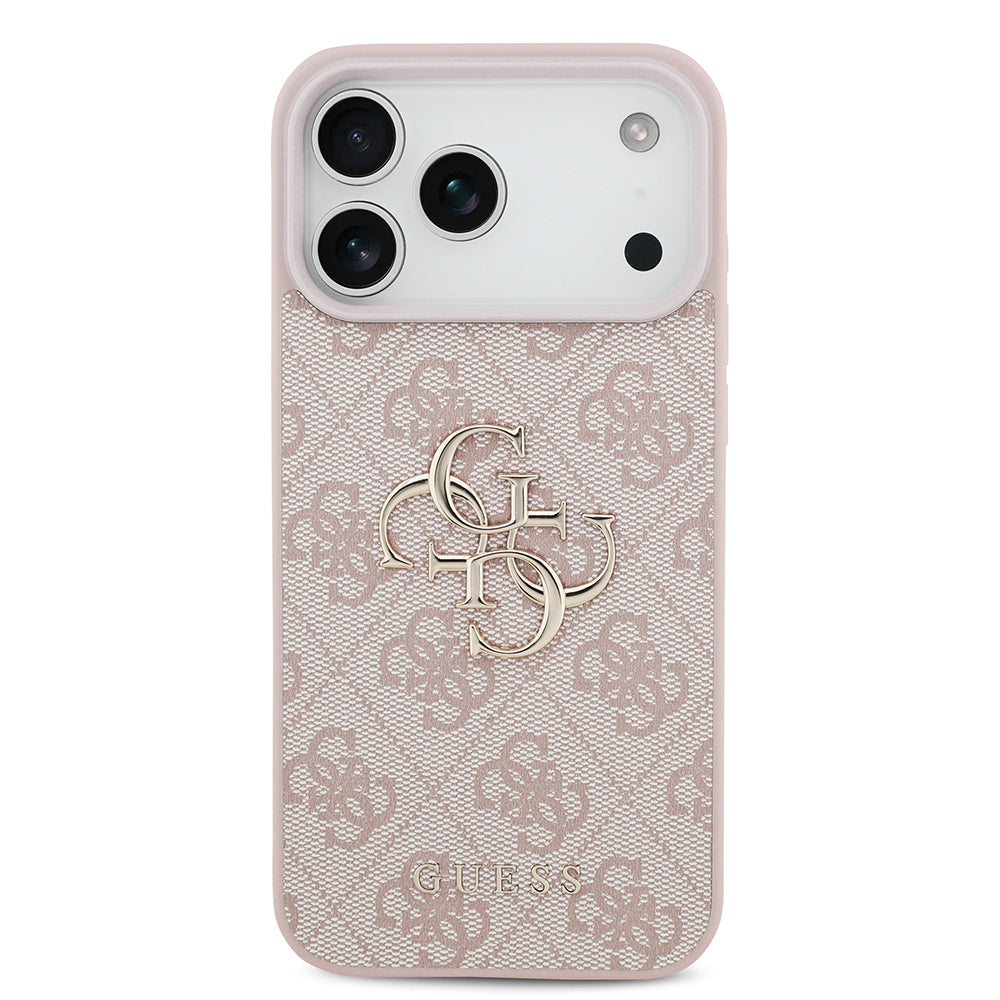 Funda para Apple iPhone 18 Pro Max / 17 Pro Max, Guess, 4G Big Logo, Rosa