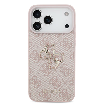 Funda para Apple iPhone 18 Pro Max / 17 Pro Max, Guess, 4G Big Logo, Rosa