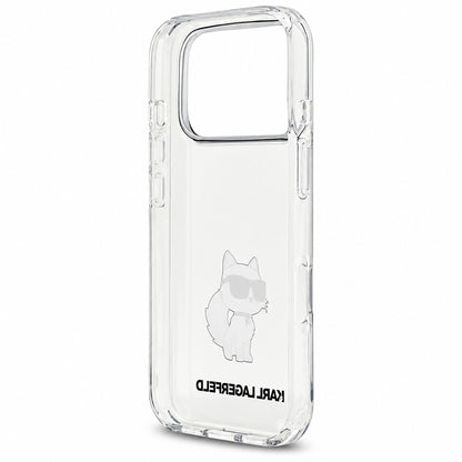 Funda para Apple iPhone 18 Pro Max / 17 Pro Max, Karl Lagerfeld, IML Choupette NFT, Transparente