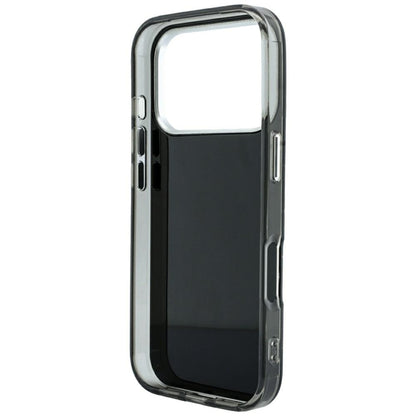 Funda para Apple iPhone 18 Pro Max / 17 Pro Max, Karl Lagerfeld, IML con piedras de strass y logo electrochapado, Negra