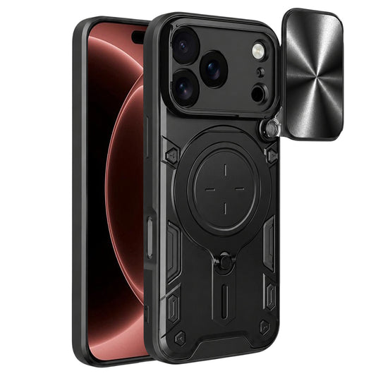 Funda para Apple iPhone 18 Pro Max / 17 Pro Max, Techsuit, CamGuard Pro, Negra