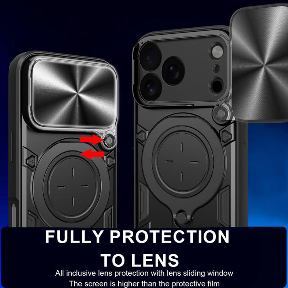 Funda para Apple iPhone 18 Pro Max / 17 Pro Max, Techsuit, CamGuard Pro, Negra