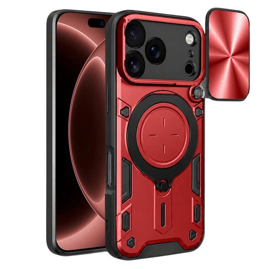 Funda para Apple iPhone 18 Pro Max / 17 Pro Max, Techsuit, CamGuard Pro, Roja