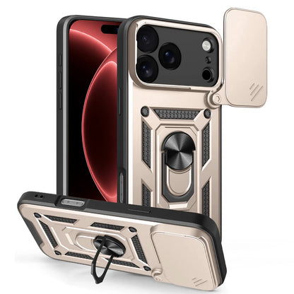 Funda para Apple iPhone 18 Pro Max / 17 Pro Max, Techsuit, CamShield, Dorada