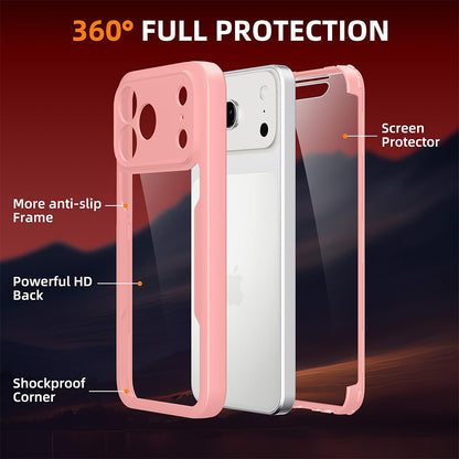Funda para Apple iPhone 18 Pro Max / 17 Pro Max, Techsuit, ColorVerse 360, Rosa
