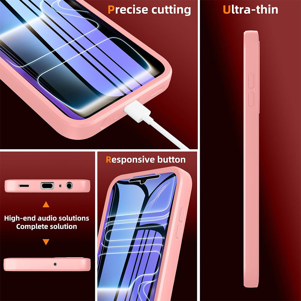 Funda para Apple iPhone 18 Pro Max / 17 Pro Max, Techsuit, ColorVerse 360, Rosa