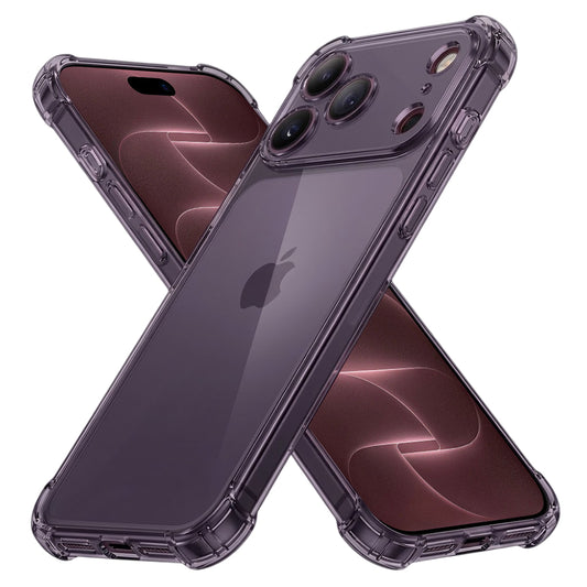 Funda para Apple iPhone 18 Pro Max / 17 Pro Max, Techsuit, Transparente a prueba de golpes, Ahumada