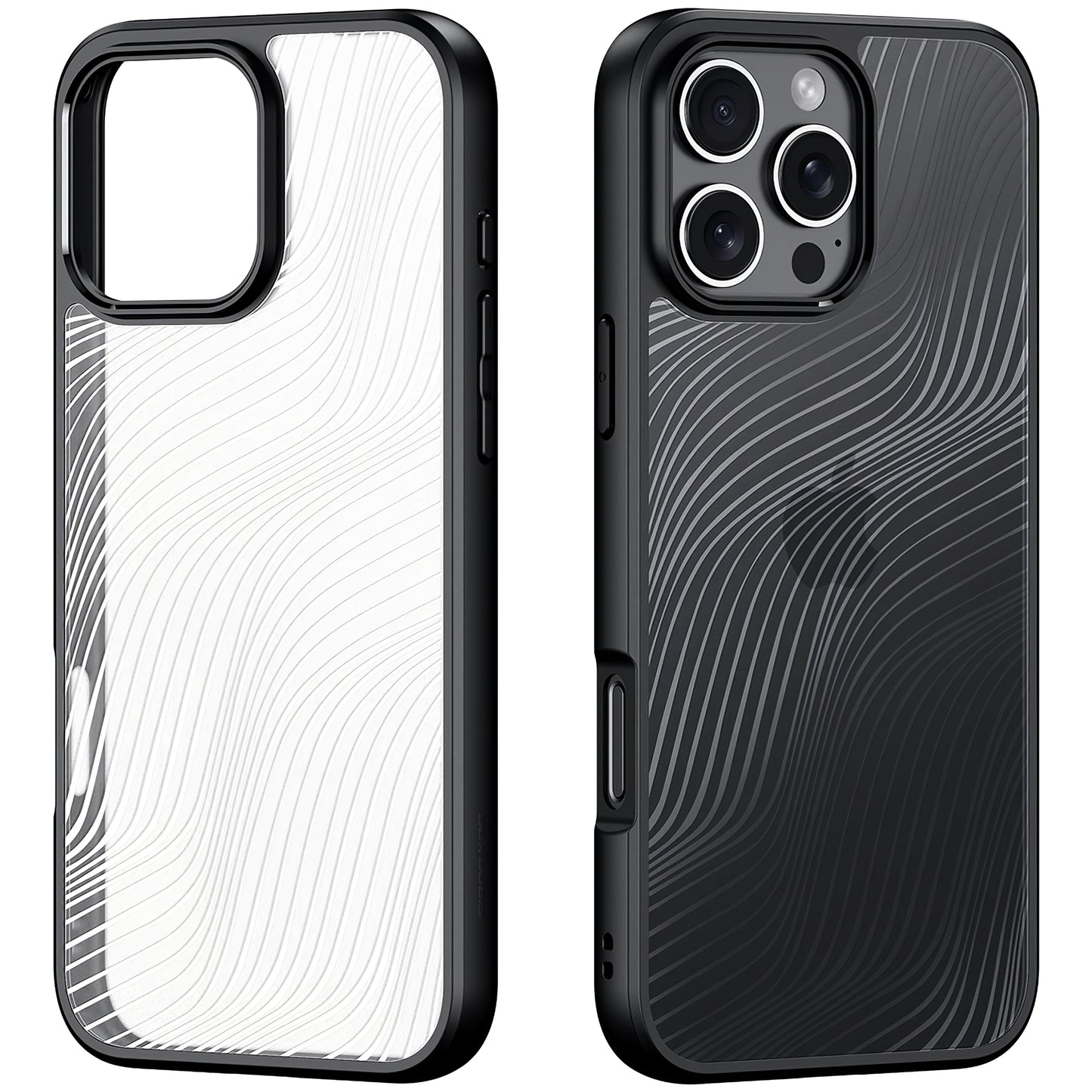 Funda para Apple iPhone 16 Pro, DUX DUCIS, Aimo, Negro 