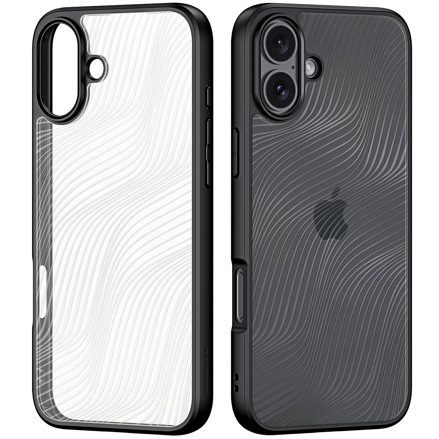 Funda para Apple iPhone 16, DUX DUCIS, Aimo, Negro 