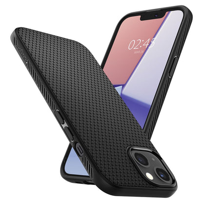 Funda para Apple iPhone 13, Spigen, Liquid Air, Negro 