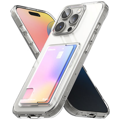 Funda para Apple iPhone 16 Pro Max, Ringke, Fusion Card, Transparente