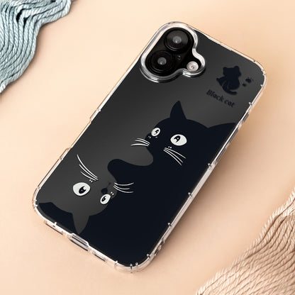 Funda para Apple iPhone 17, OEM, Ultra Trendy Cat, Negra