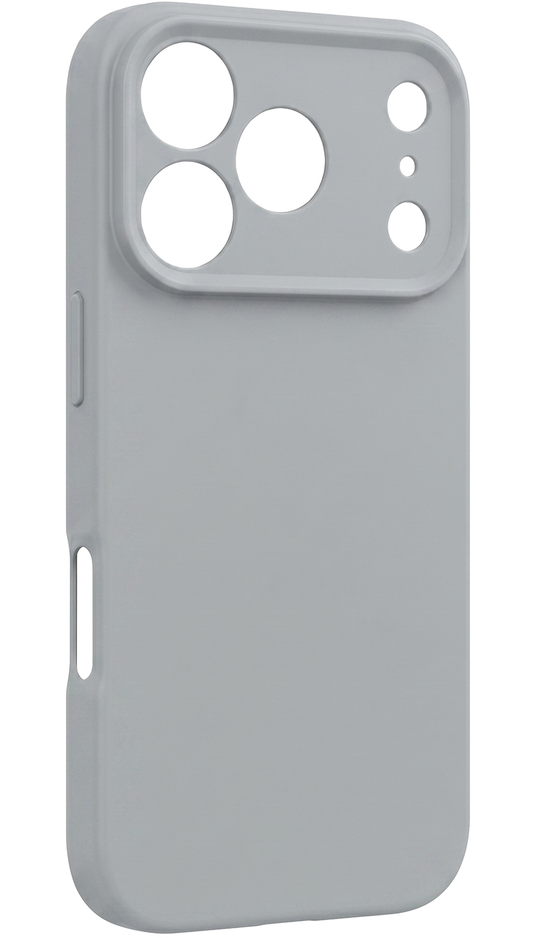 Funda para Apple iPhone 17 Pro Max, OEM, Silicona, Gris