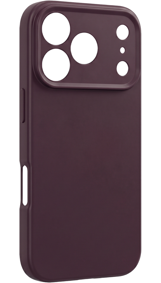 Funda para Apple iPhone 18 Pro / 17 Pro, OEM, Silicona, Granate