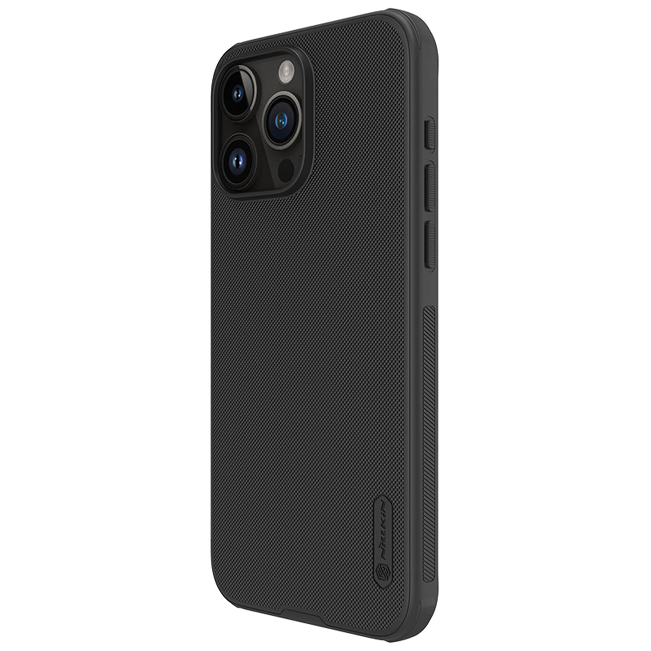 Funda para Apple iPhone 15 Pro Max, Nillkin, Super Frosted Shield Pro, Negro