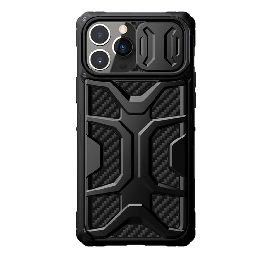 Funda para Apple iPhone 13 Pro Max, Nillkin, Adventurer, Negro 