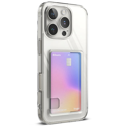 Funda para Apple iPhone 16 Pro Max, Ringke, Fusion Card, Transparente