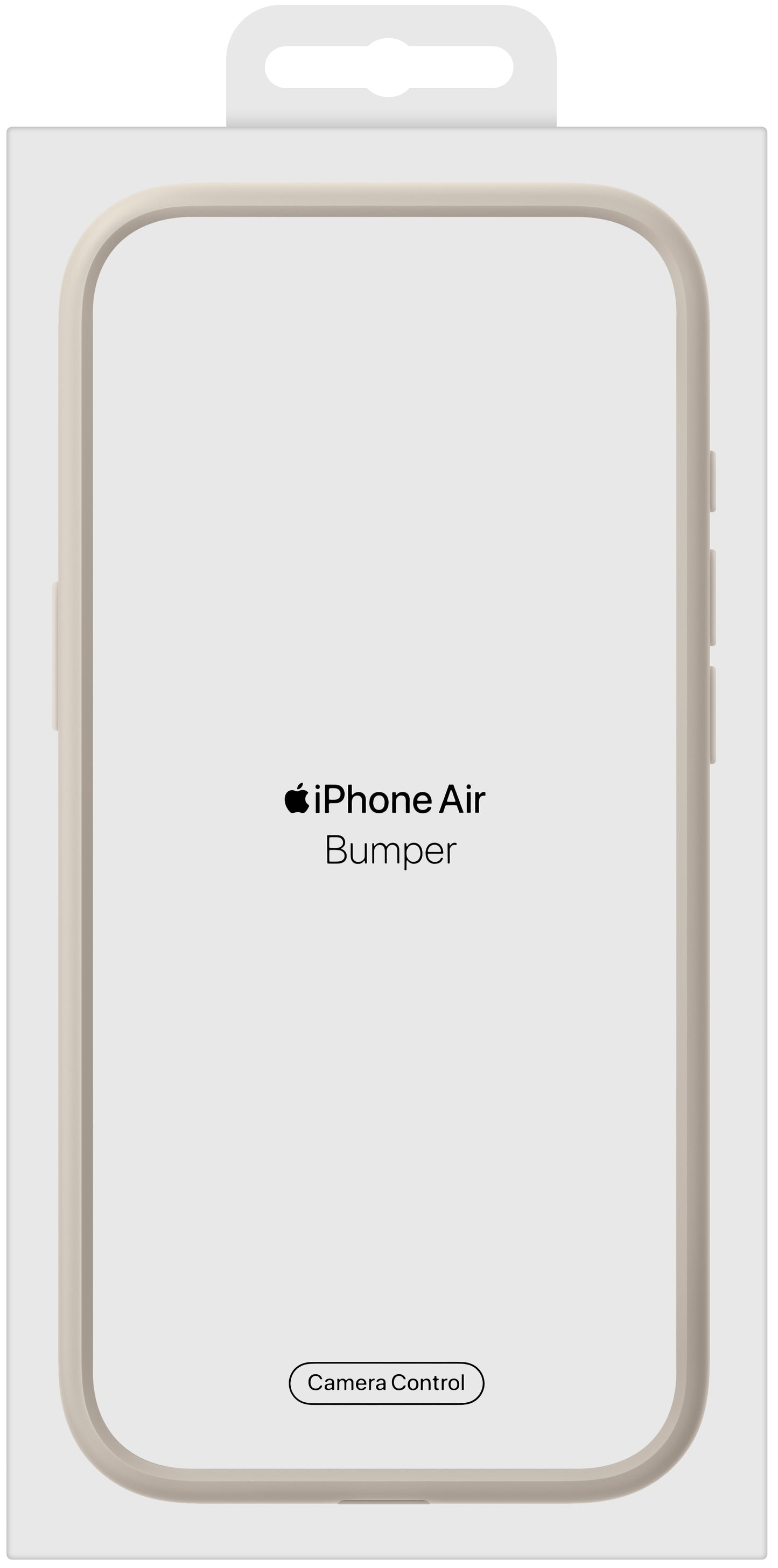 Funda para Apple iPhone 17 Air, Bumper, Beige MH044ZM/A