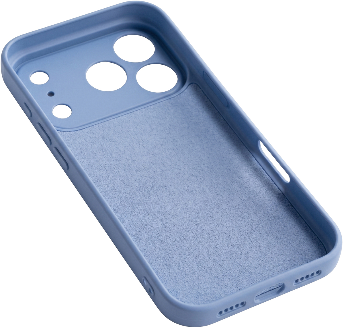 Funda para Apple iPhone 18 Pro Max / 17 Pro Max, OEM, Silicona, Azul